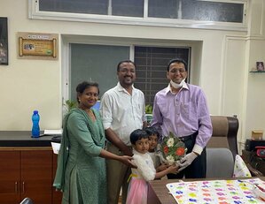 Twins Born in 32nd week at Aditya Rainbow Hospital Paid Visit Again| Dr. Amit Tagare